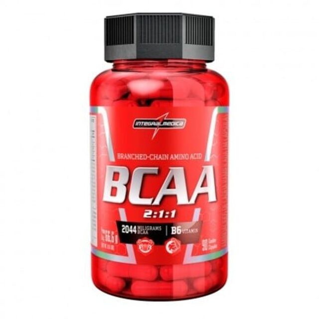 BCAA 2.1.1 Integralmedica 2044mg, 90 Cápsulas