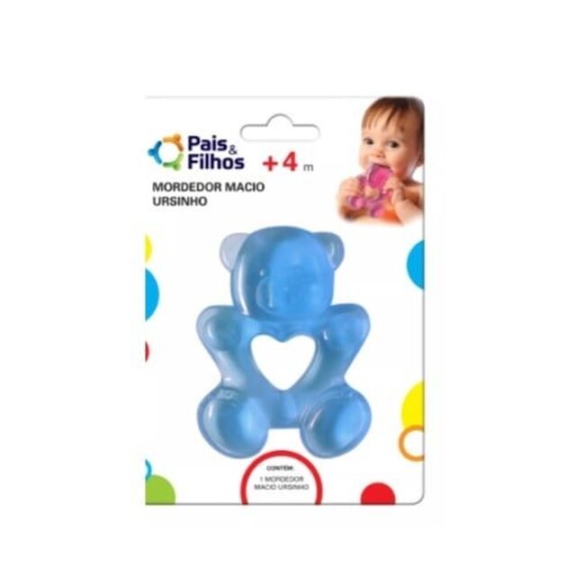 Mordedor Pais e Filhos for Baby 4+ meses, ursinho sortido, ref.9077