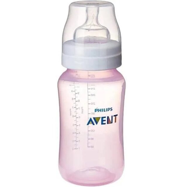 Mamadeira Classica Anti-colic 330ml Rosa Philips Avent Scy121/11
