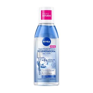 Água Micelar Bifásica Nivea Regeneradora sem Perfume 200mL