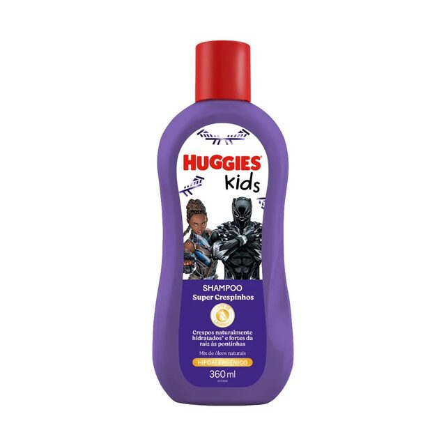 Shampoo Huggies Kids Super Crespinhos 360ml