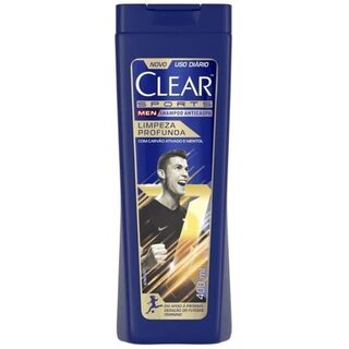 Shampoo Anticaspa Clear Men Sports Limpeza Profunda 400mL