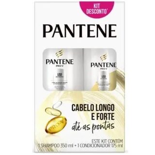 Kit Pantene Pro-V Liso Extremo shampoo, 1 unidade com 350mL + condicionador, 1 unidade com 175mL