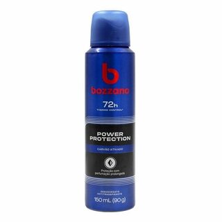 Desodorante Masculino Bozzano Carvão Ativado 72h, aerossol, 1 unidade com 150mL