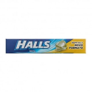 Bala Halls mentol, 1 unidade com 28g