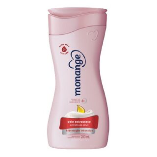 Hidratante Corporal Monange Hidratação Intensiva Extrato de Oliva 200mL