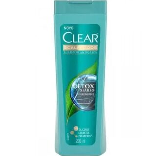 Shampoo Anticaspa Clear Detox Diário 200mL