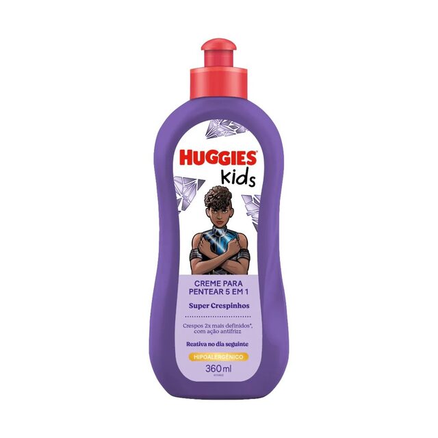 Creme para pentear Huggies Kids Super Crespinhos 360ml