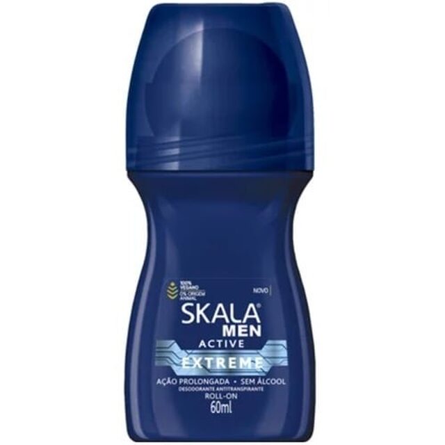 Desodorante Antitranspirante Skala Men Active Extreme roll-on com 60mL