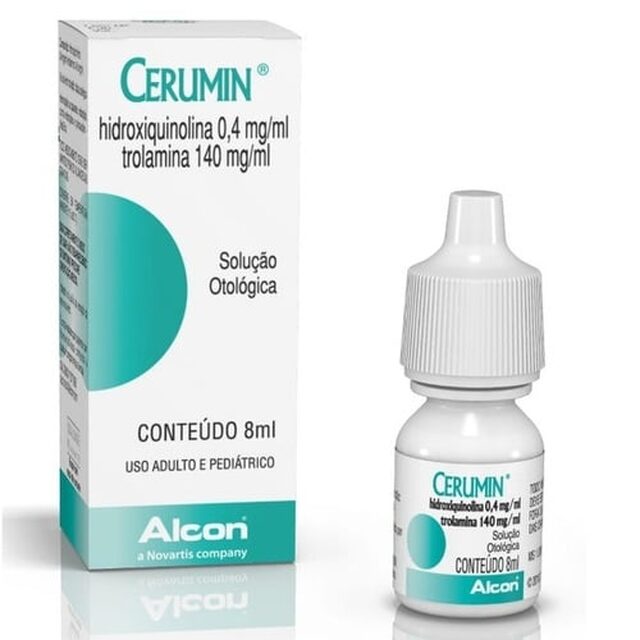 Cerumin, frasco com 8mL