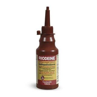 Dermo Suave Tópico Riodeine solução, 1 unidade com 100mL