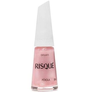 Esmalte Cintilante Risqué pérola, 8mL