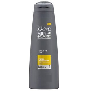 Shampoo 2 em 1 Dove Men + Care Força Resistente 400mL