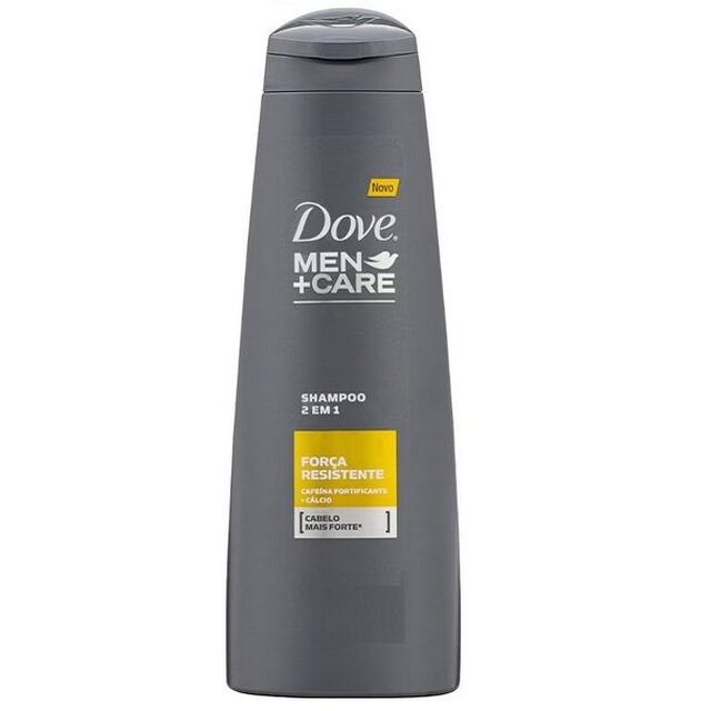 Shampoo 2 em 1 Dove Men + Care Força Resistente 400mL