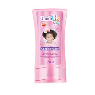 Condicionador Infantil Umidiliz Baby Muriel Rosa, 150mL