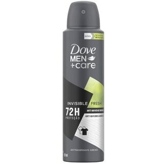 Desodorante Antitranspirante Masculino Dove Men + Care Invisible Fresh aerossol, 1 unidade com 150mL