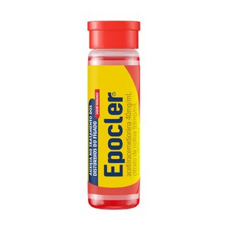 Epocler 40mg/mL + 53mg/mL + 50mg/mL, flaconete com 10mL de solução oral, sabor morango
