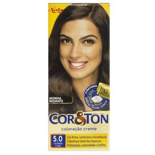 Coloração Niely Cor&Ton bisnaga nº 5.0 castanho claro