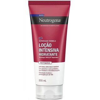 Hidratante Intensivo Neutrogena Norwegian sem fragância, 1 unidade com 200mL