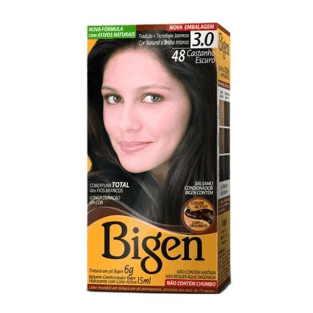 Tintura Bigen nº 3.0 castanho escuro