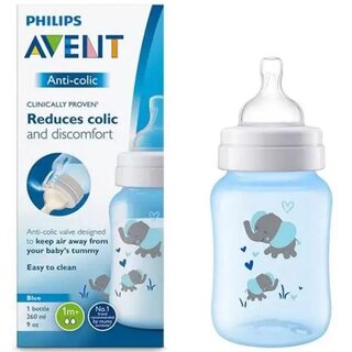 Mamadeira Philips Avent Anti-colic Elefante 250mL, 1+ mês