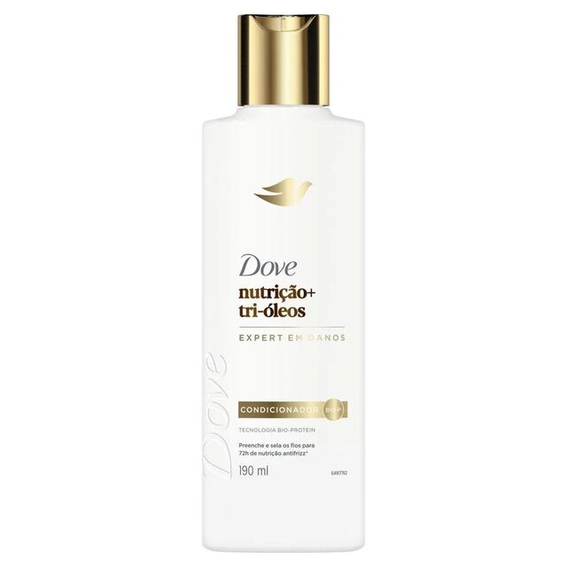 Condicionador Dove Nutrição + Tri-Óleos 190mL