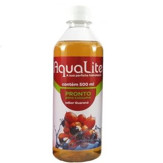Re-hidratante Oral NTS AquaLite frasco com 500mL, sabor guaraná