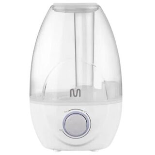 Umidificador de Ar Multilaser Multi Saúde Clear Tank bivolt, automático, branco com capacidade de 2,1L, ref. HC210