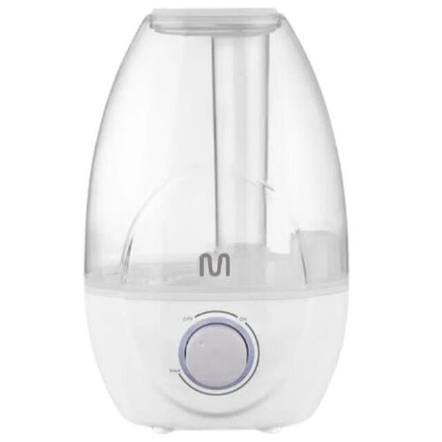 Umidificador de Ar Multilaser Multi Saúde Clear Tank bivolt, automático, branco com capacidade de 2,1L, ref. HC210