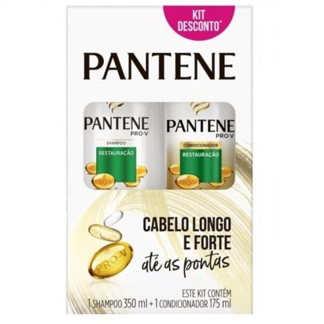 Kit Pantene Pro-V Restauração shampoo com 350mL + condicionador com 175mL