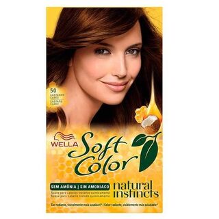 Tintura sem Amônia Wella Soft Color nº 50 castanho claro