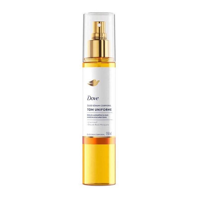 Óleo Sérum Corporal Dove Tom Uniforme Spray 150mL