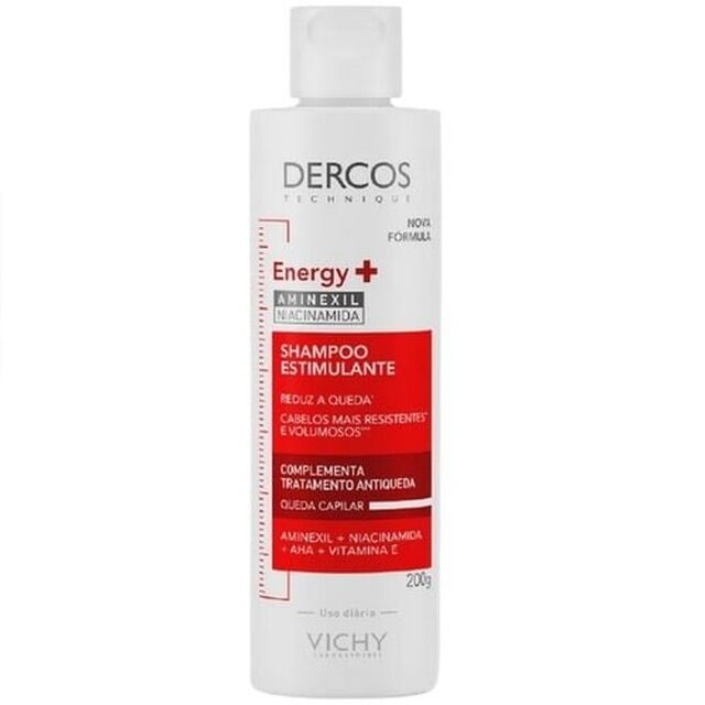 Shampoo Estimulante Antiqueda Vichy Dercos Energy+ frasco com 200g