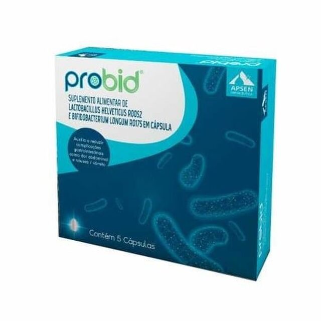 Probid caixa com 5 cápsulas