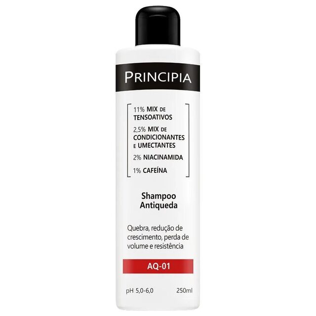 Shampoo AQ-01 antiqueda Principia frasco 250ml