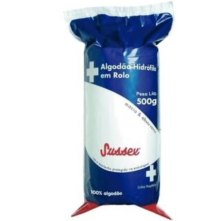 Algodão Sussex rolo com 500g
