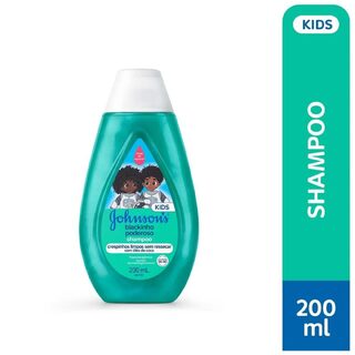 Shampoo Infantil para Cabelos Crespos Johnson's Blackinho Poderoso 200ml
