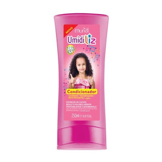 Condicionador Umidiliz Kids Muriel Cachos, 250mL