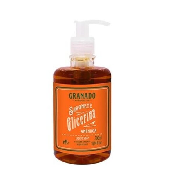 Sabonete Granado Glicerina amêndoa, líquido, 1 unidade com 300mL