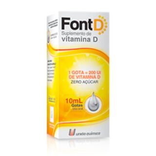 Vitamina D Font D 200UI, gotas, 10mL