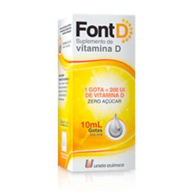 Vitamina D Font D 200UI, gotas, 10mL