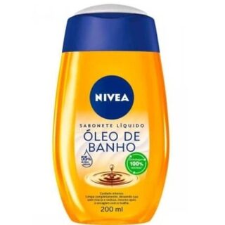 Sabonete Nivea Óleo de Banho líquido com 200mL