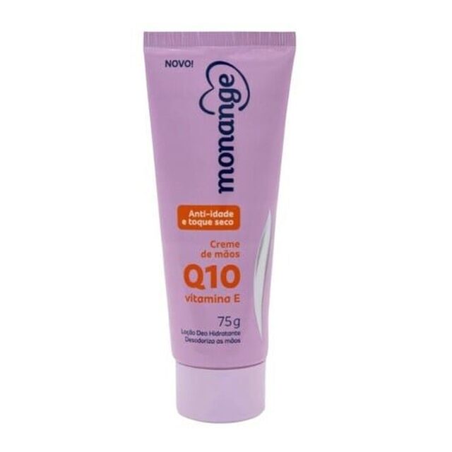 Creme para Mãos Monange Q10 e Vitamina E, 75g
