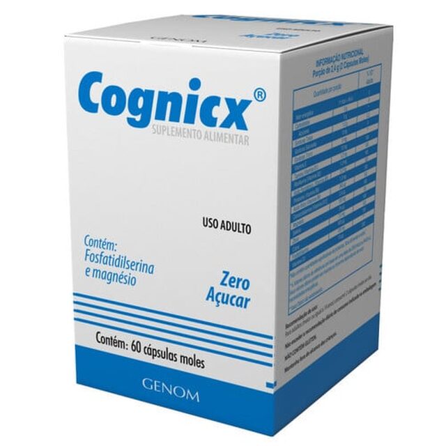 Cognicx Genom caixa com 60 cápsulas