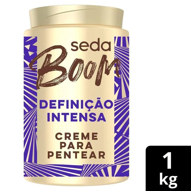 Creme para Pentear Seda Boom Definição Intensa, 1kg