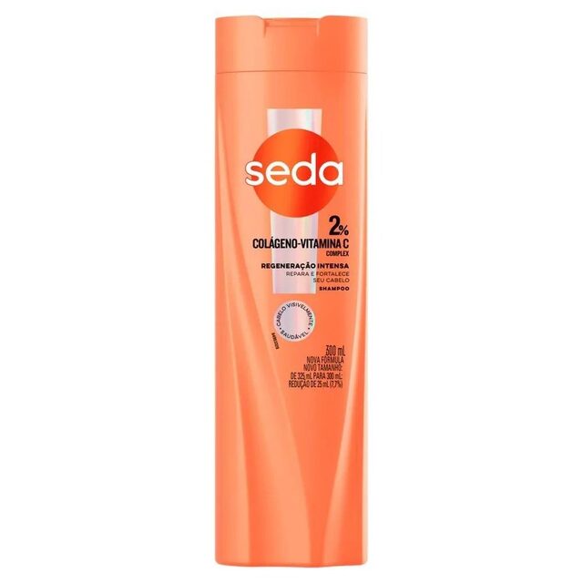 Shampoo Seda Colágeno e Vitamina C Regeneração Intensa 300Ml