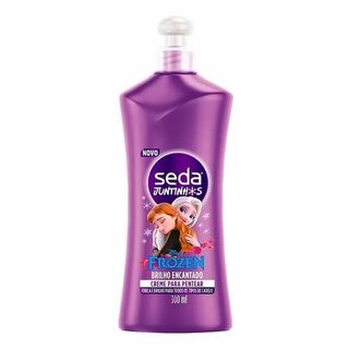 Creme de Pentear Infantil Seda Juntinhos Frozen Brilho Encantado 300mL