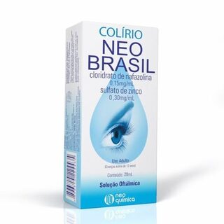 Colírio Neo Brasil, frasco com 20mL