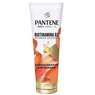 Condicionador Antiquebra Pantene Pro-V Miracles Biotinamina B3 Antiqueda & Nutrição 250ml
