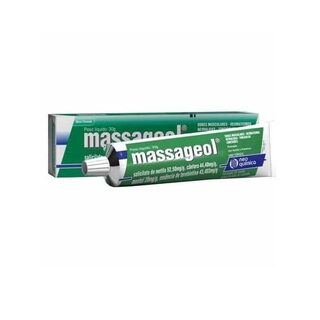 Massageol 52,50mg + 44,40mg + 20mg, bisnaga com 30g de pomada de uso dermatológico